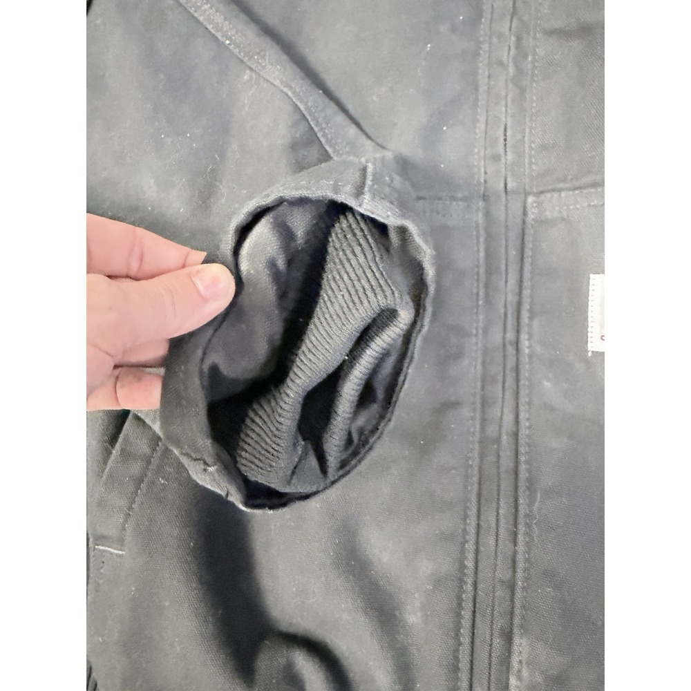 Carhartt Full Swing Armstrong Black Active Jacket Fleece Men's Size 2XL Tall - Picture 9 of 16